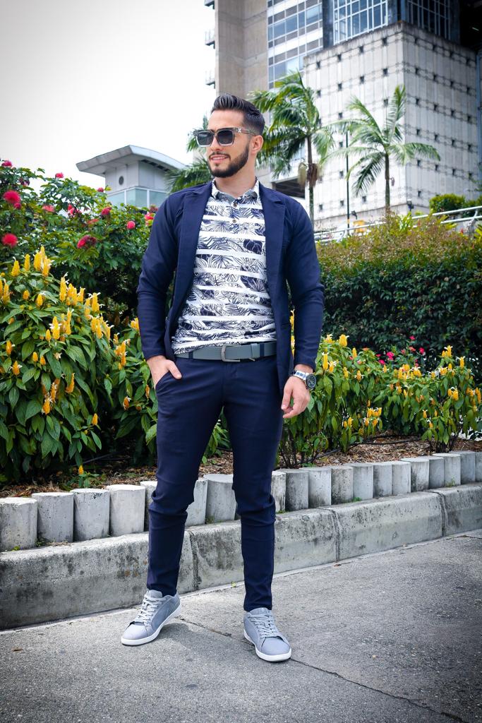 Blazer Slim de Caballero N105 – Elegancia y Estilo para Cualquier Ocasión