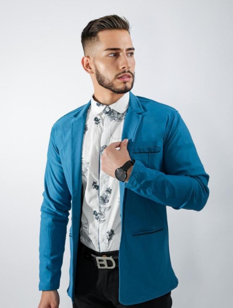 Blazer Slim de Caballero N105 – Elegancia y Estilo para Cualquier Ocasión