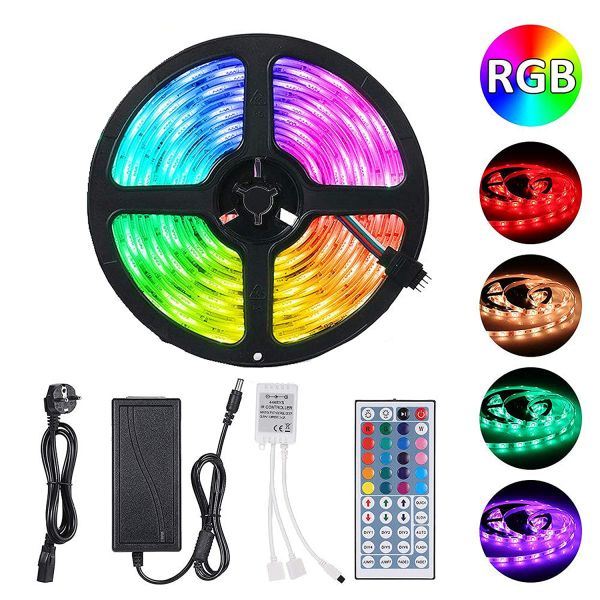 Cinta LED RGB 5M – Ilumina Tu Espacio con Estilo y Color